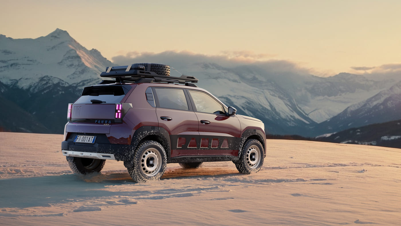 fiat grande panda 4x4 concept