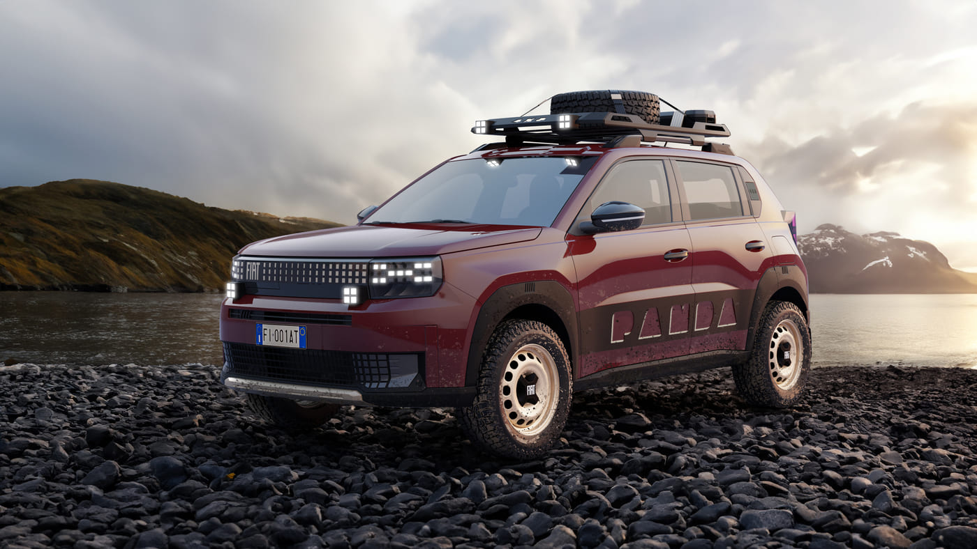 fiat grande panda 4x4 concept