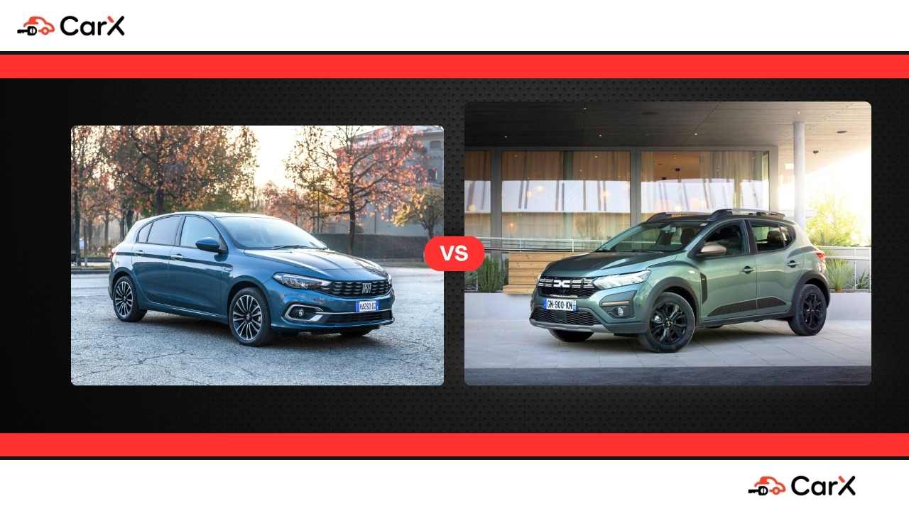 fiat tipo vs dacia sandero