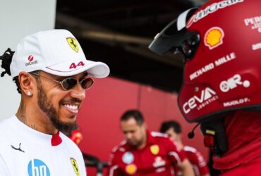 hamilton e ferrari