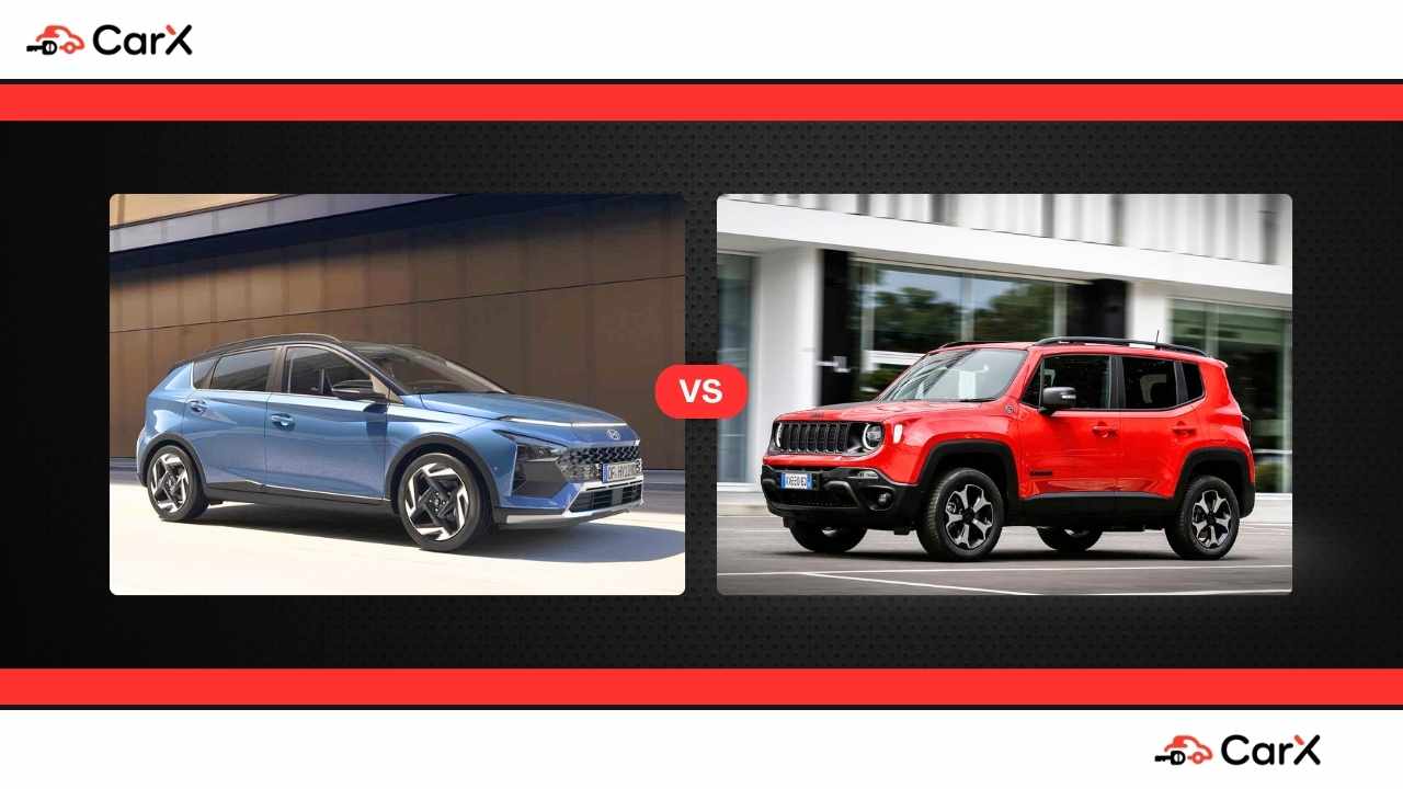 Hyundai Bayon vs Jeep Renegade