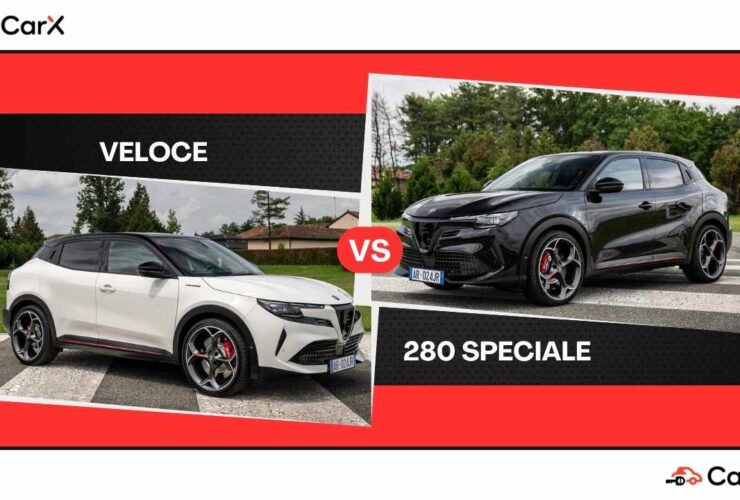 Alfa romeo junior 280 veloce vs speciale