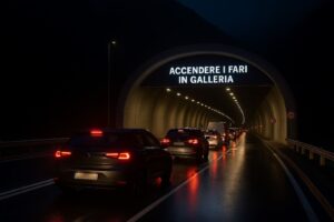 come guidare in galleria