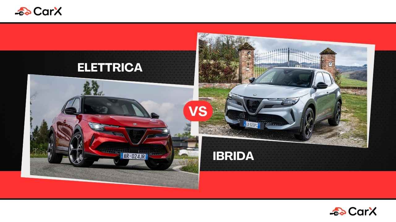 Alfa romeo junior elettrica vs ibrida