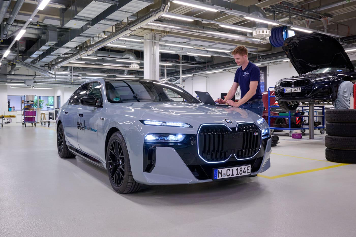 bmw testa batterie solide