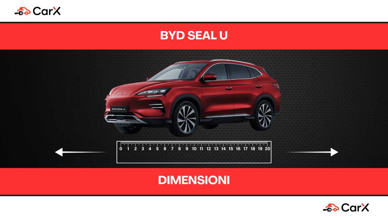 byd seal u dimensioni