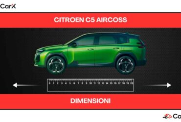 Citroën C5 Aircross dimensioni