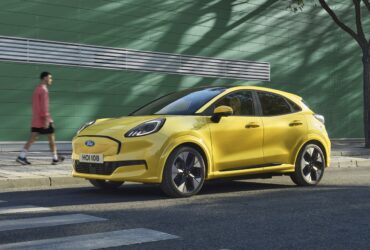 ford puma elettrica prova su strada