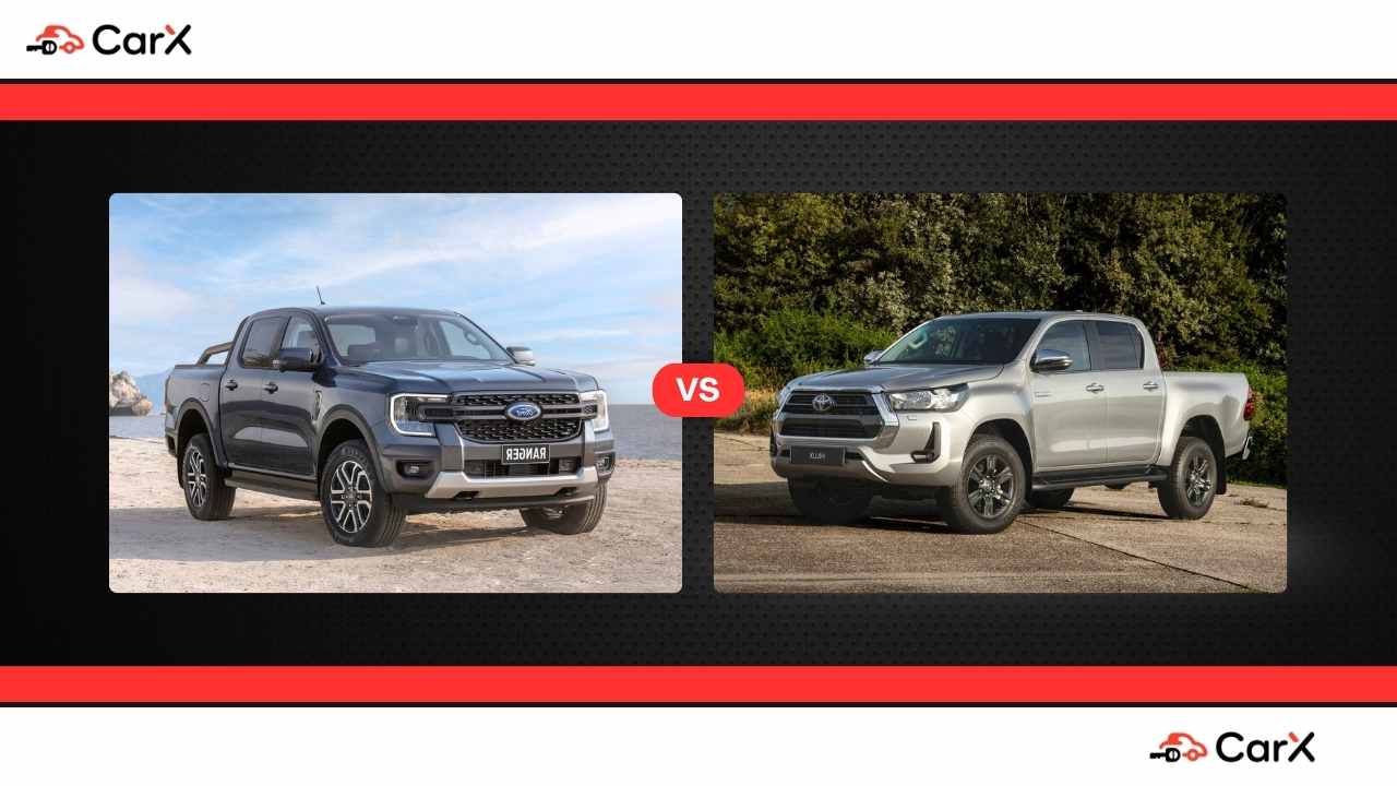 Ford Ranger vs Toyota Hilux