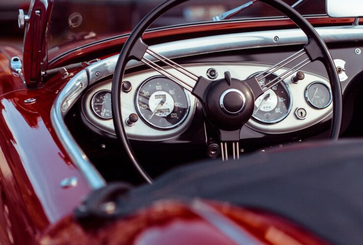 Cura degli interni auto usata