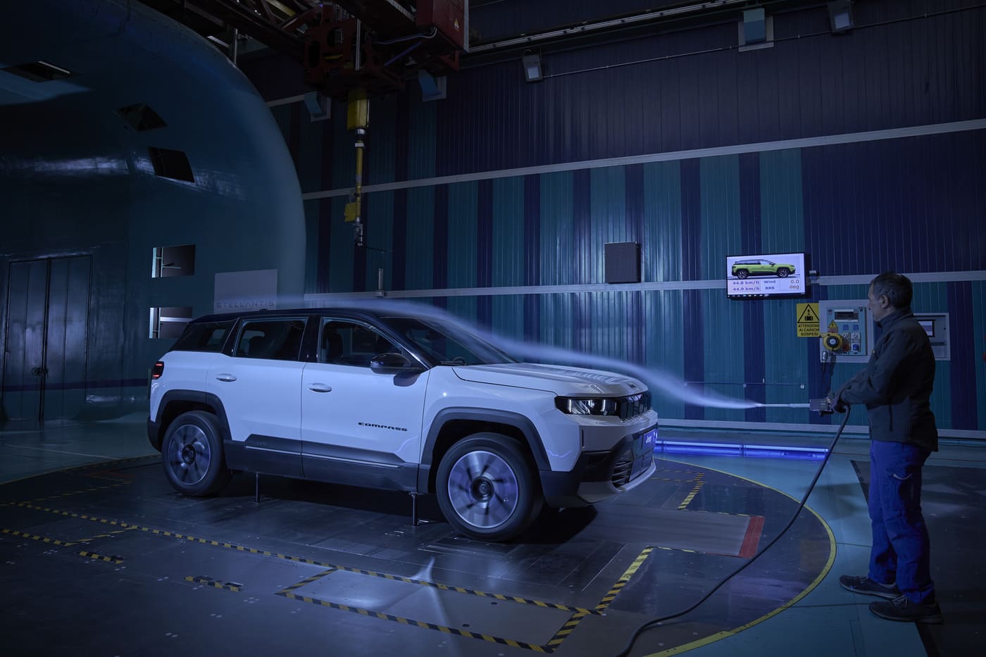 jeep coompass aerodinamica