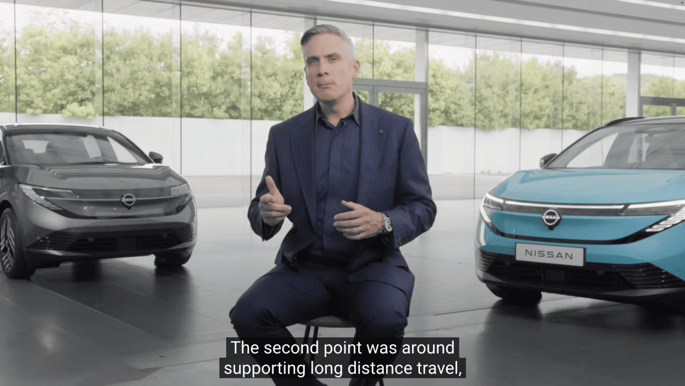 nuova nissan leaf teaser