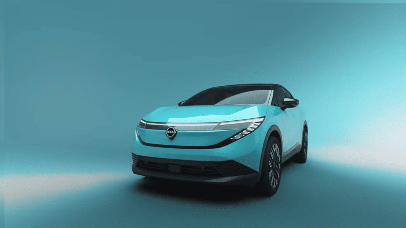 nuova nissan leaf teaser