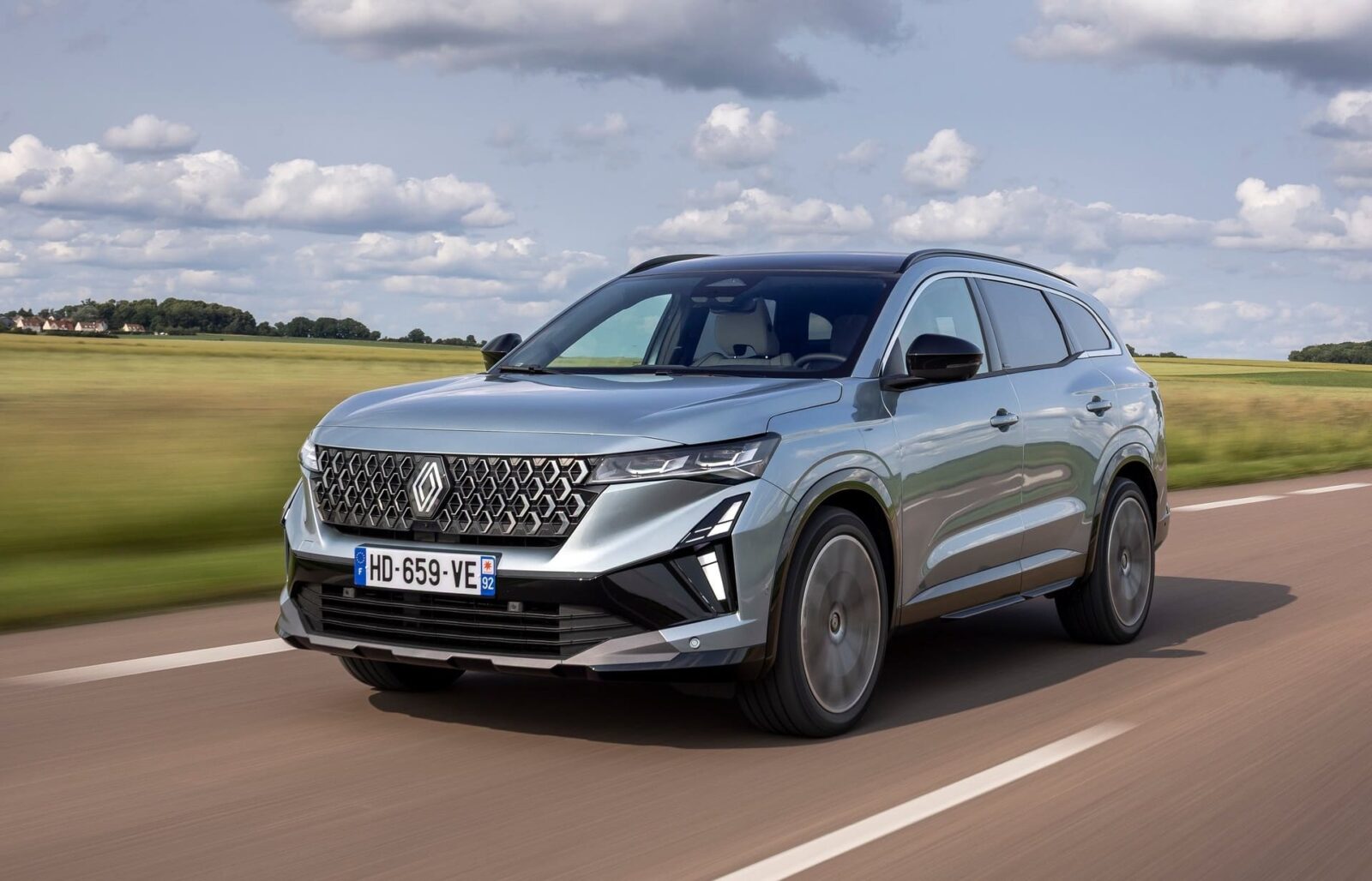 renault espace prova su strada