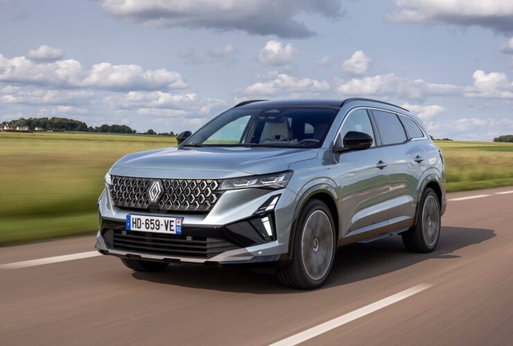 renault espace prova su strada