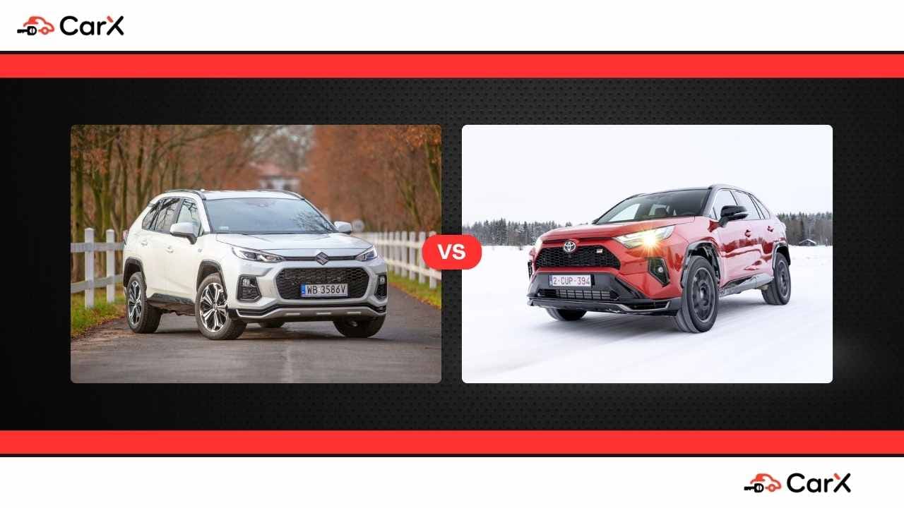 Suzuki Across vs Toyota RAV4