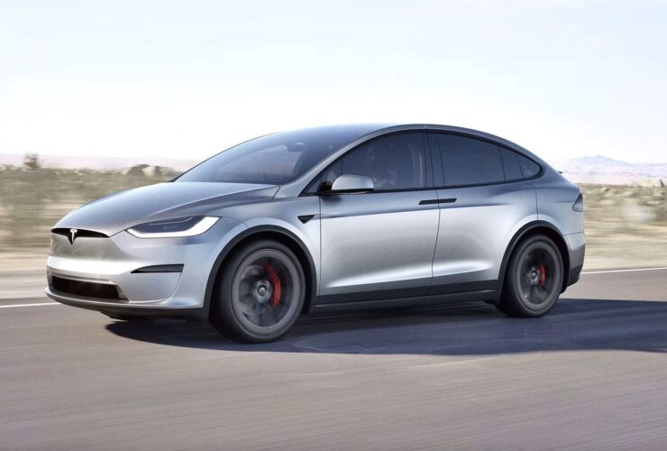 tesla model x prova su strada