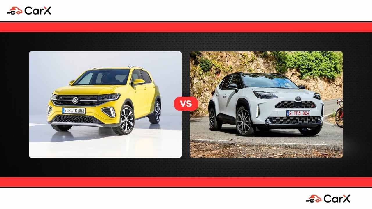 Volkswagen T-Cross vs Toyota Yaris Cross