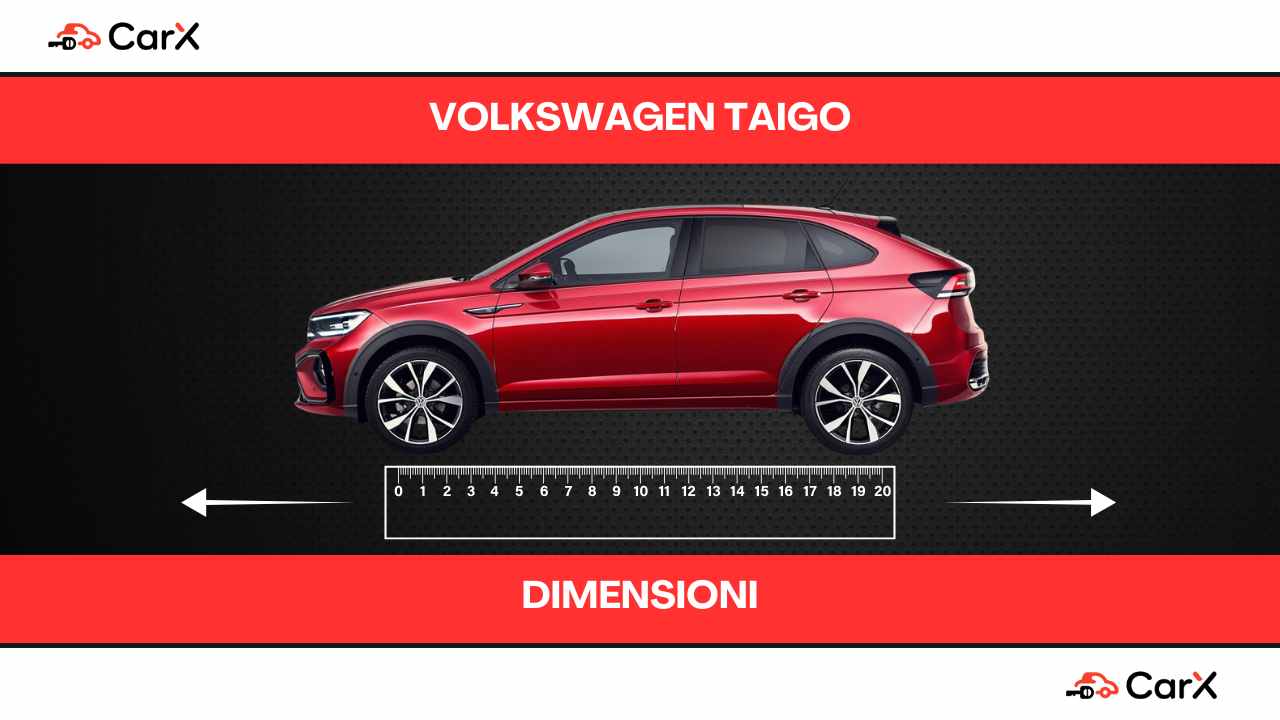 Volkswagen Taigo dimensioni