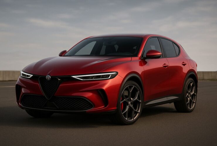 alfa romeo tonale restyling rendering