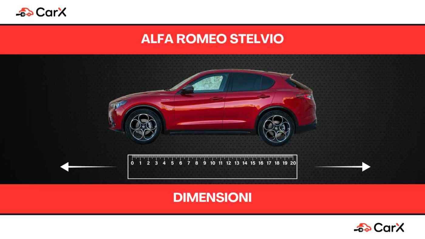 alfa romeo stelvio dimensioni