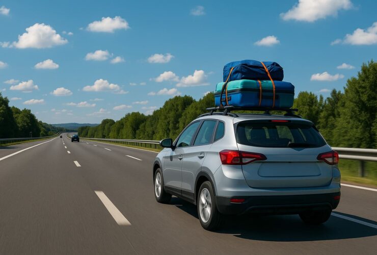 bagaglio sul tetto dell'auto