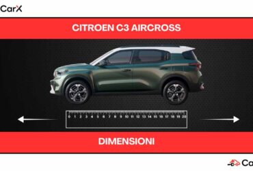 Citroën C3 Aircross dimensioni