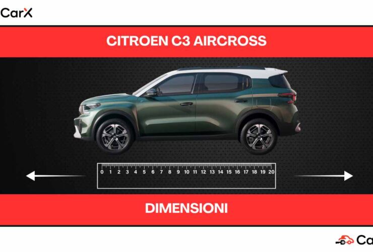 Citroën C3 Aircross dimensioni