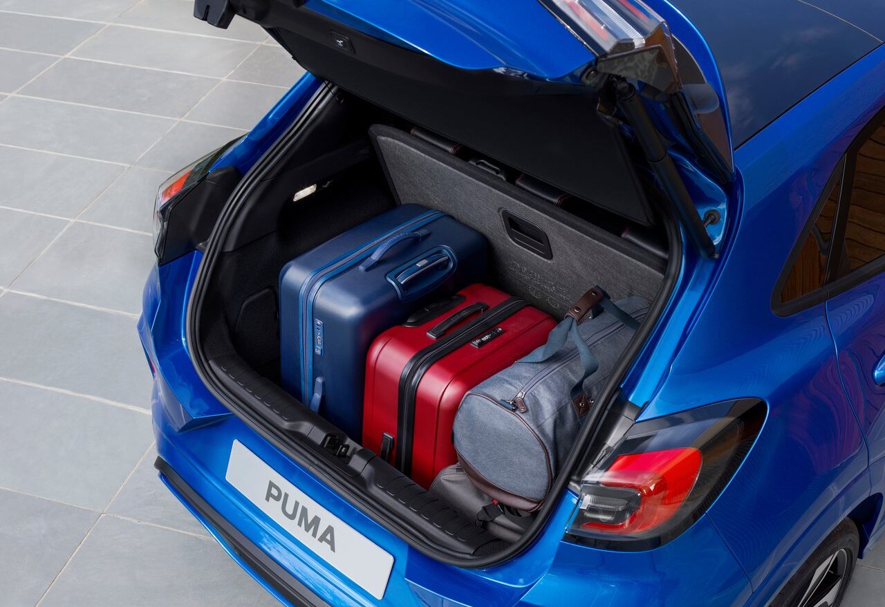 ford puma bagagliaio per 4 persone