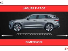 jaguar f-pace dimensioni