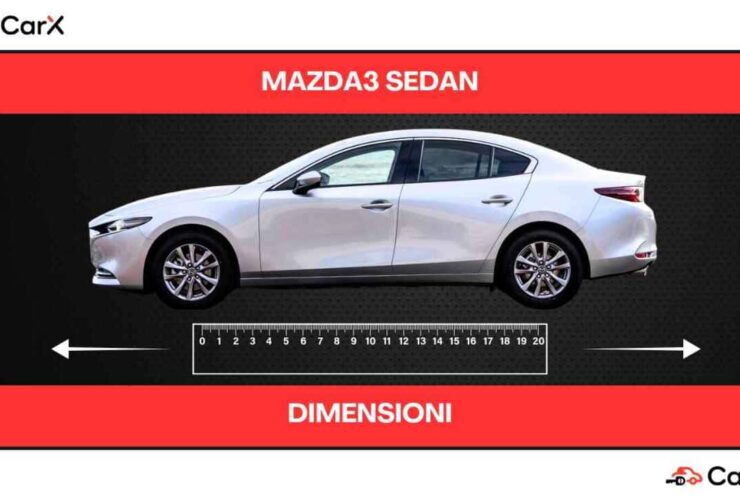 mazda 3 sedan dimensioni