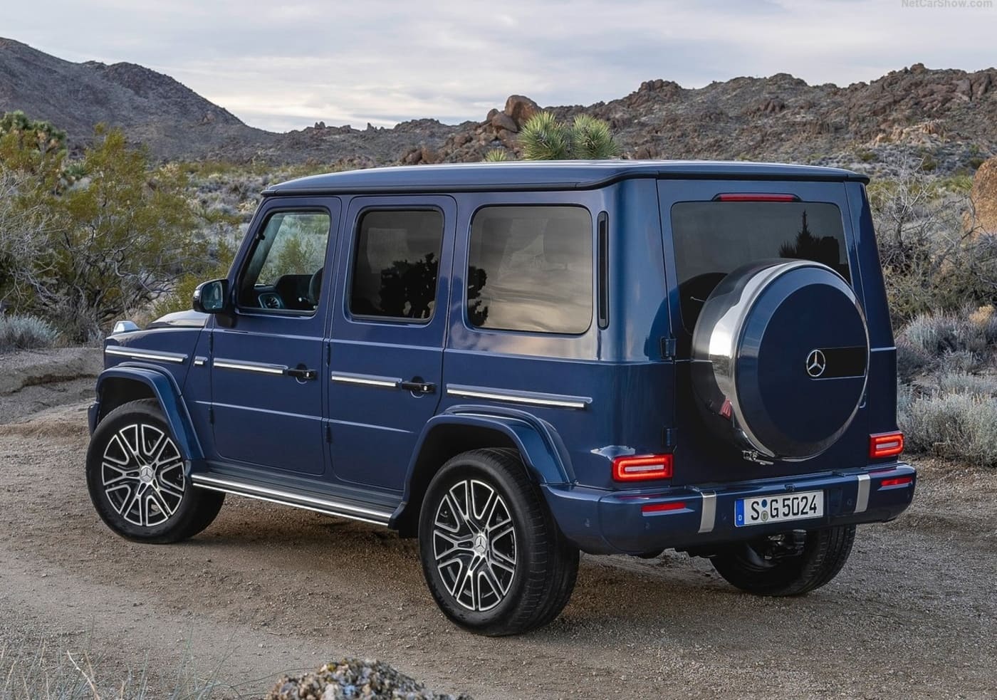 Mercedes Classe G bagagliaio