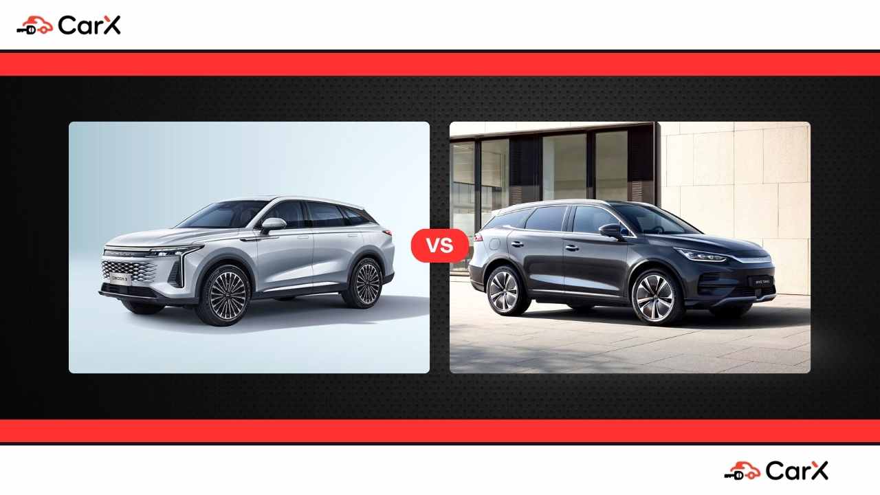 Omoda 9 vs BYD Tang
