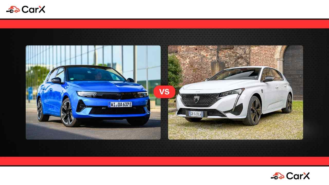 Opel Astra Electric vs Peugeot e‑308