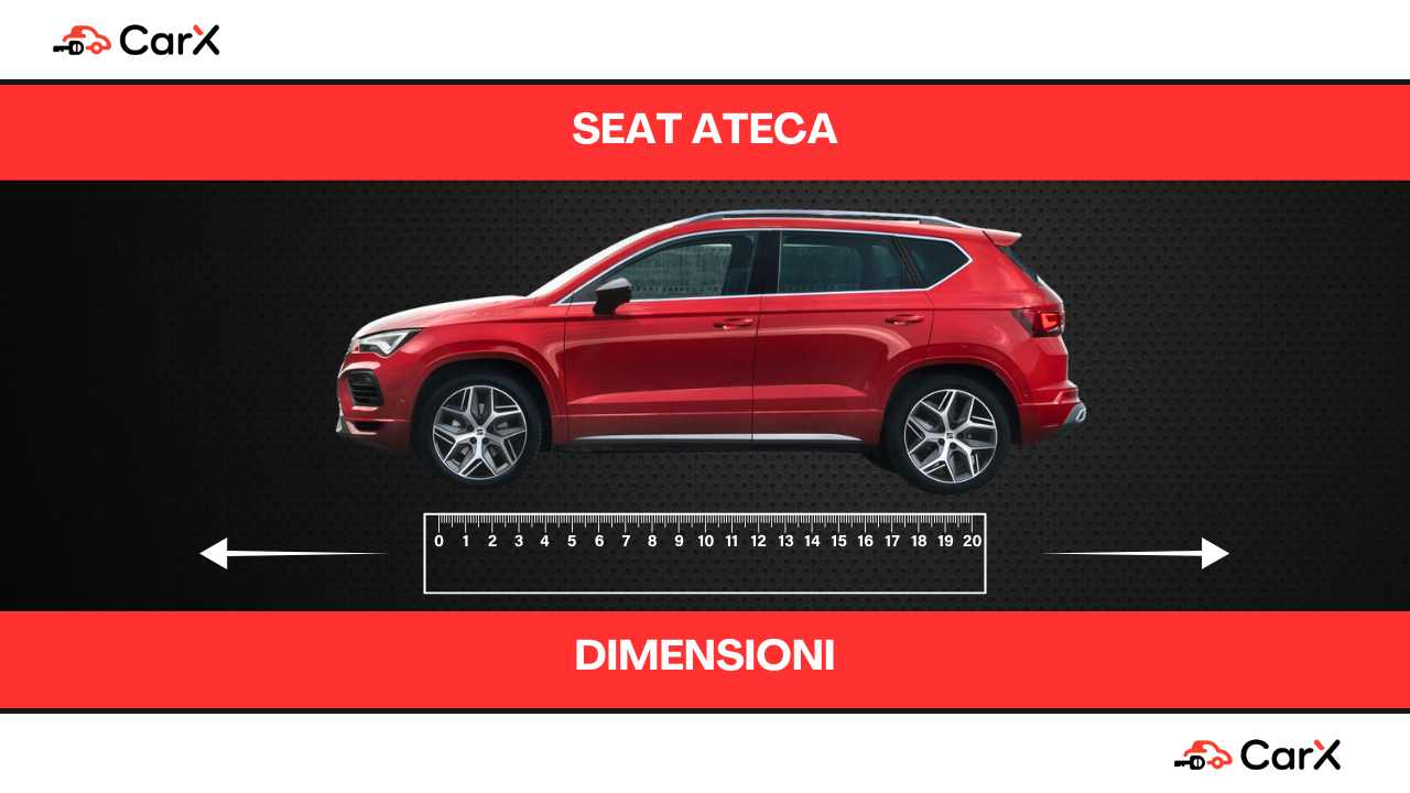 seat ateca bagagliaio