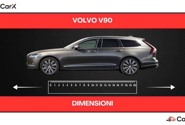 volvo v90 dimensioni
