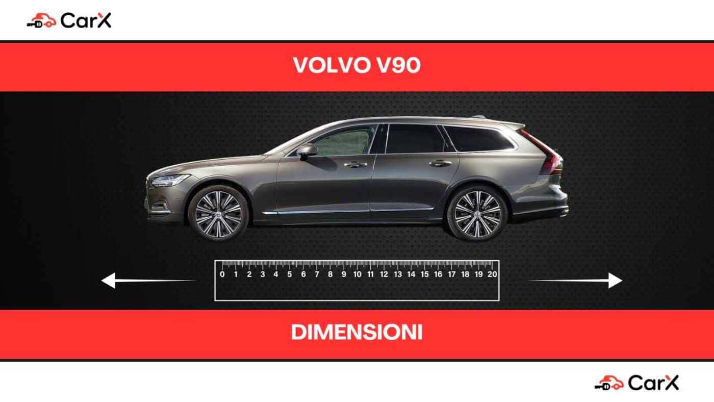 volvo v90 dimensioni