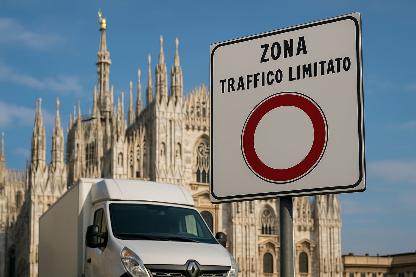 Ztl Quadrilatero della Moda Milano