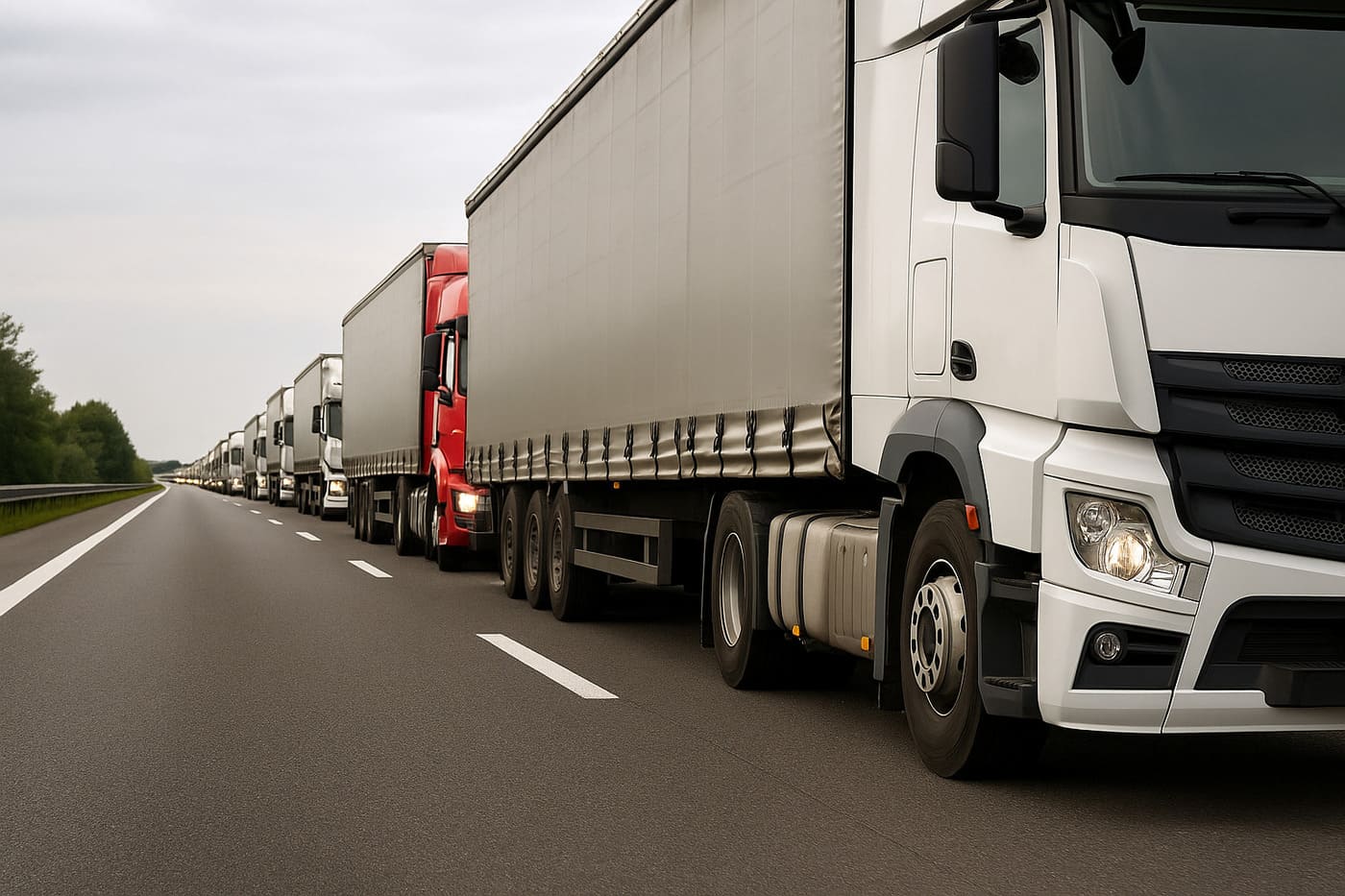 Blocco mezzi pesanti agosto 2025