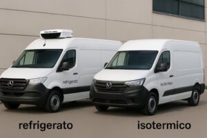 Furgone refrigerato o isotermico