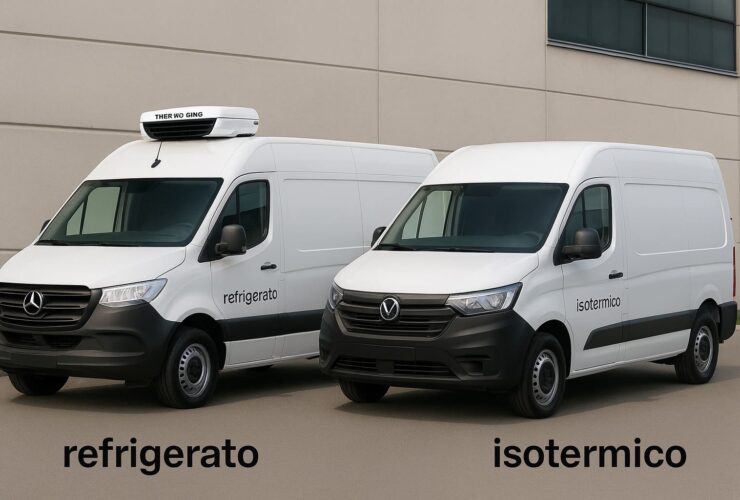 Furgone refrigerato o isotermico