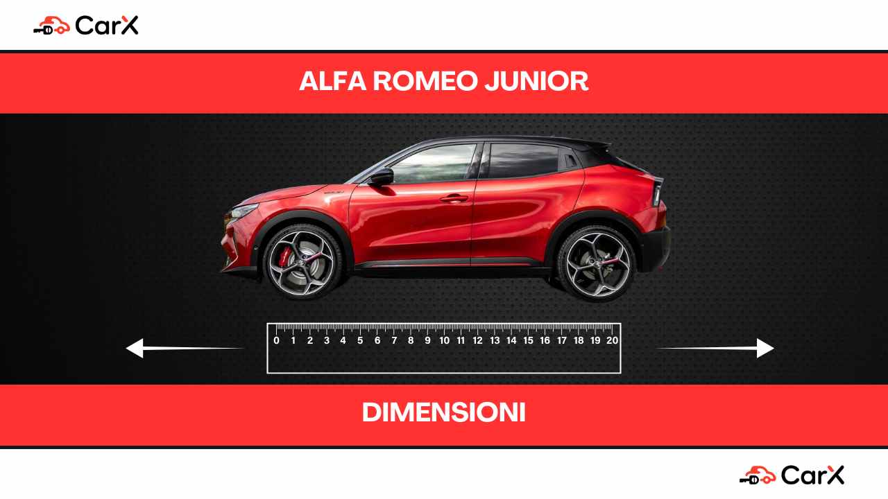 alfa romeo junior dimensioni