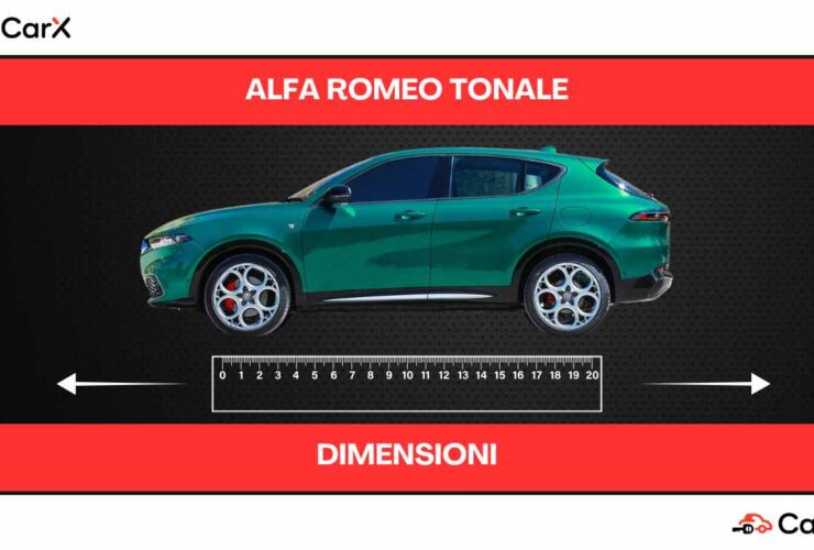 alfa romeo tonale dimensioni