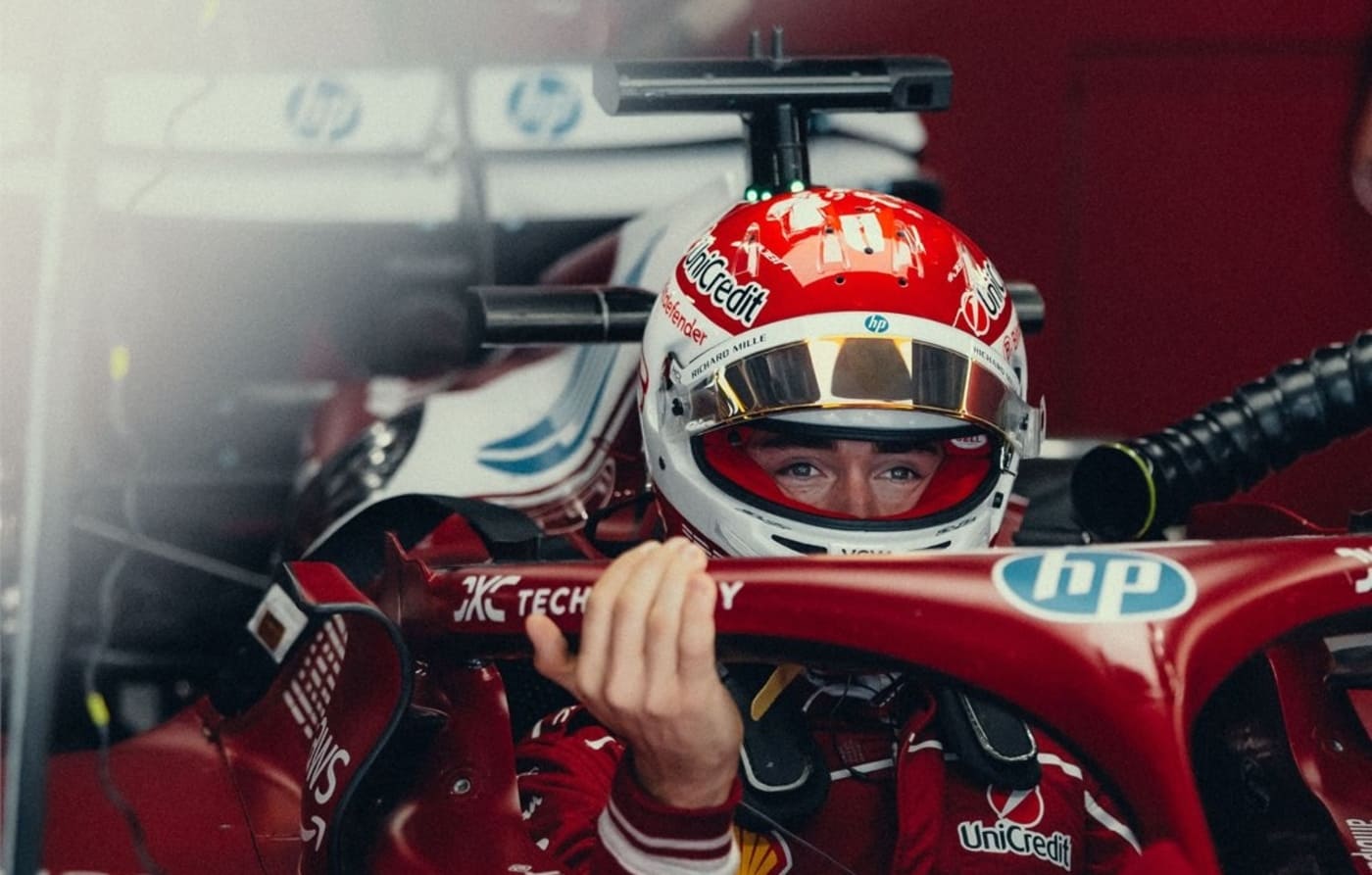ferrari a monza charles leclerc