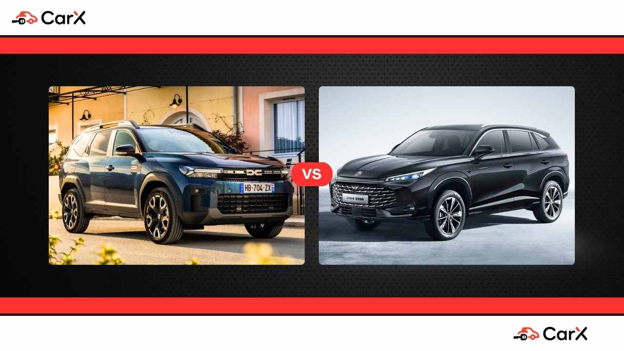 Dacia Bigster vs MG HS