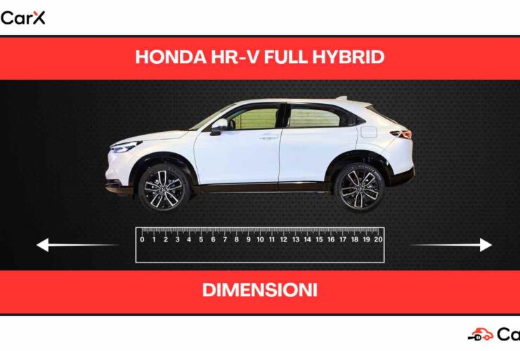 Honda HR-V Full Hybrid dimensioni