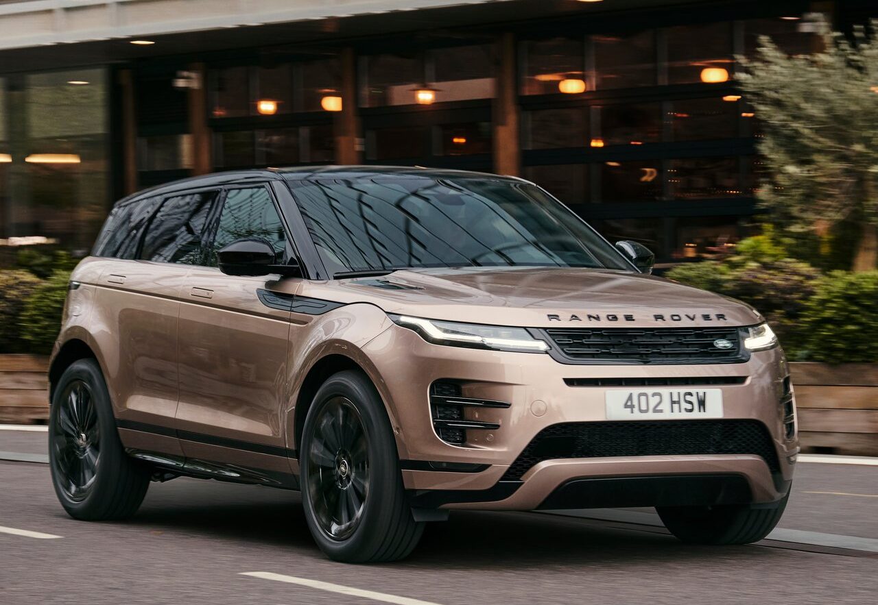 range rover evoque bagagliaio