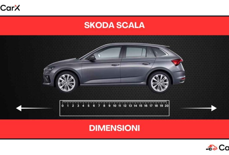 skoda scala dimensioni