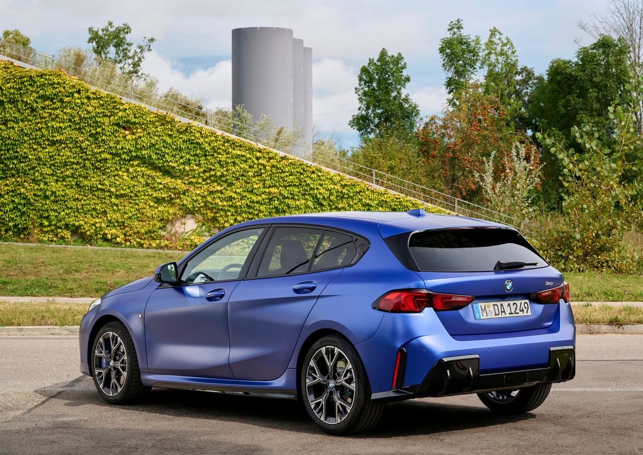 bmw serie 1 bagagliaio