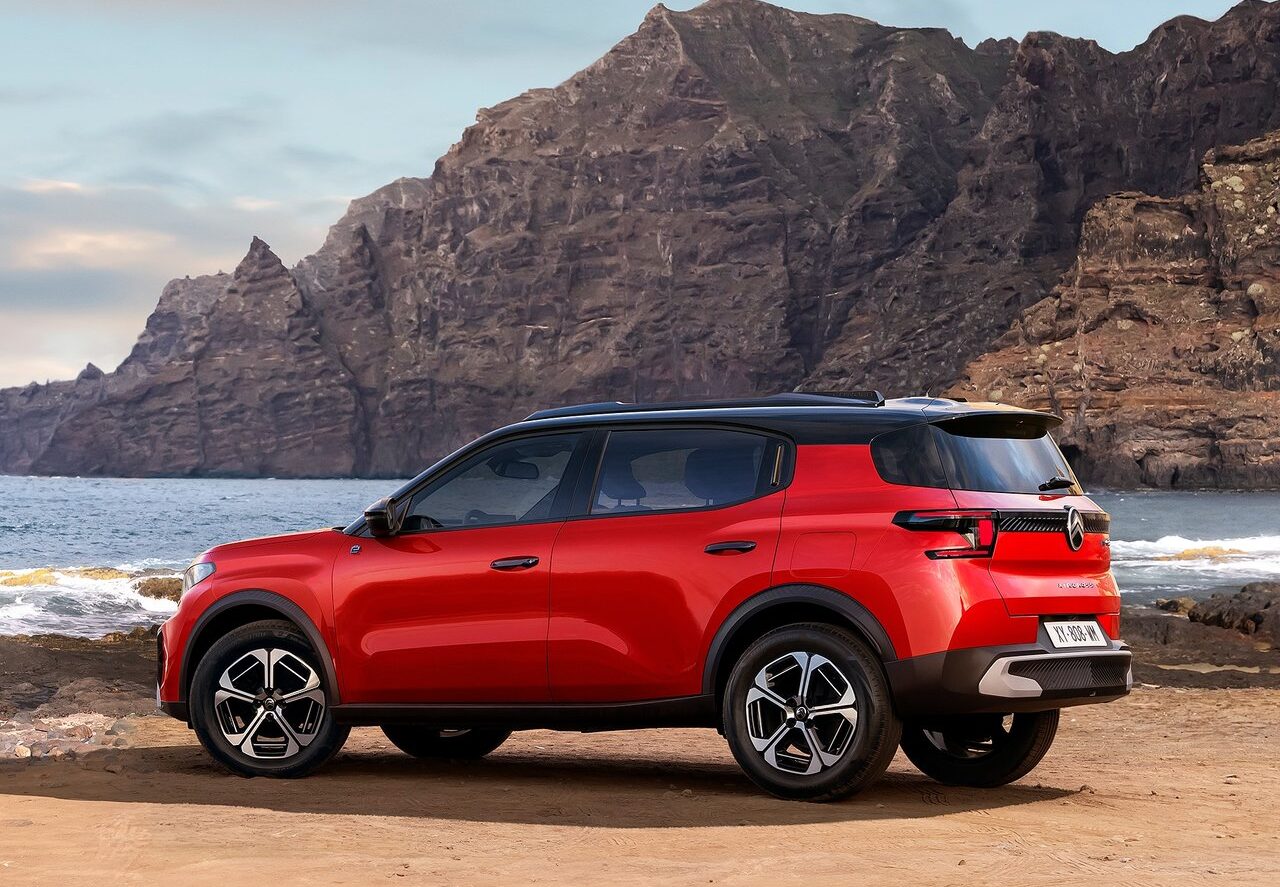 citroen e-c3 aircross bagagliaio